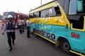 Puluhan Bus Angkutan Umum Terjaring Razia di Palembang