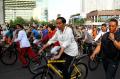 Bersepeda Santai, Olahraga Minggu Pagi Presiden Jokowi