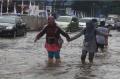 Sejumlah Ruas Jalan di Jakarta Masih Terendam Banjir