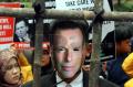 Unjuk Rasa Protes Pernyataan Tony Abbott