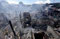 Kebakaran Hanguskan Pemukiman Padat di Makassar