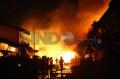 Pasar Johar Semarang Terbakar Hebat