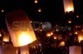 Ribuan Lampion Terangi Langit Makassar