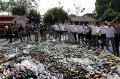 Ribuan Botol Miras Dimusnahkan di Polsek Palmerah