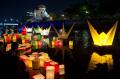 Peringati 70 Tahun Bom Atom Hirosima, Warga Larung Ribuan Lampion