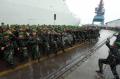 450 Prajurit TNI Diberangkatkan Menuju Perbatasan Indonesia-Papua
