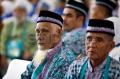 Jamaah Haji Embarkasi Makassar Masuk Asrama Haji