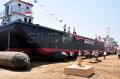 Ganjar Pranowo Luncurkan Kapal Keruk Buatan Anak Negeri