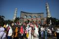 Masjid Kubah Emas Dipadati Jamaah Salat Idul Adha