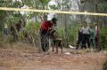 Anjing Pelacak Digunakan Identifikasi TKP Pembunuhan Remaja Putri di Batam