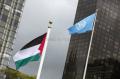 Bendera Kebangsaan Palestina Berkibar di Markas PBB
