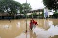 Sekolahan Terendam Banjir, Upacara Hari Guru Urung Digelar