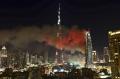 Malam Tahun Baru, Hotel Mewah di Dubai Terbakar
