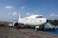 Garuda Serahkan Pesawat Boeing 737-500 ke TNI AU
