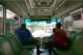 Warga Rusunawa Gratis Naik Bus Transjakarta