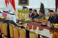 Presiden Jokowi Terima Kunjugan Ketua Majelis Al-Syura Kerajaan Arab Saudi