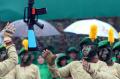 Lomba Kolone Senapan Meriahkan HUT Persit Kartika Chandra Kirana di Palembang