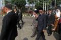 Wapres Jusuf Kalla Lepas Keberangkatan Raja Salman ke Brunei