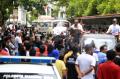 Ratusan Sopir Angkot Demo Tolak Angkutan Online di Manado
