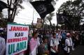 Aliansi Pergerakan Islam Gelar Aksi Bela Ulama di Bandung
