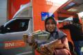 Penukaran Uang Baru di Trilomba Juang Semarang