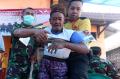 Rayakan HUT TNI, KRI dr Soeharso Beri Akses Kesehatan di Pulau Terluar