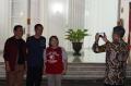 Presiden Jokowi Menikmati Malam Pergantian Tahun di Yogyakarta
