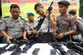 Polres Pelabuhan Tanjung Perak Periksa Senjata Personel Jelang Pilkada Jatim