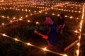 Festival Malam Pasang Lampu Sambut Takbiran di Manado