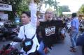 Selebrasi Pendukung Danny Pomanto Atas Keunggulan Sementara Kolom Kosong di Pilkada Makassar