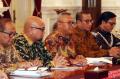 Presiden Jokowi Bertemu KPU di Istana