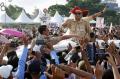 Capres Prabowo Hadiri Kampanye Terbuka di Makassar