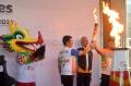 Obor Api ASG XI Diarak Menuju Balai Kota Semarang