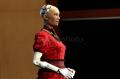 Robot Sophia Tampil Berkebaya di Acara Dialog Internasional CSIS