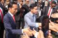 Jokowi Bersiap Menuju Acara Pelantikan Presiden