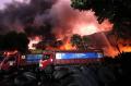 Gudang di Jalan Indrapura Surabaya Terbakar