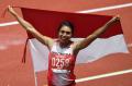 Maria Natalia Londa Raih Emas Lompat Jauh Putri SEA Games 2019