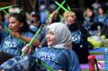 AXA Financial Indonesia Ciptakan Rekor Olah Raya Pound Fit Massal