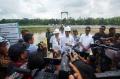 Presiden Jokowi Resmikan Bendung Kamijoro di Yogyakarta