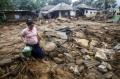 Desa Adat Urug Porak-poranda Diterjang Banjir Bandang