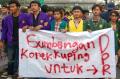 Mahasiswa Demo di DPR Tolak RUU Omnibus Law Cipta Kerja