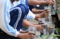 Siswa SMPN 33 Semarang Ciptakan 1.033 Biopori-Hidroganik dari Limbah