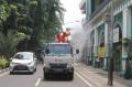 PMI Semprotkan Disinfektan di 600 Wilayah DKI Jakarta