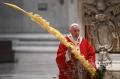 Paus Fransiskus Pimpin Misa Minggu Palma Tanpa Dihadiri Jemaah